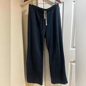 Lands End Wide Leg Drawstring Sweats